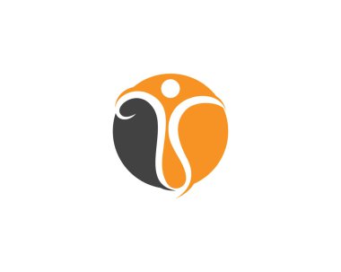 Sağlık yaşam logosu vektörü