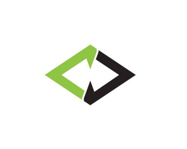 Ok vektör illüstrasyon simgesi Logo Şablonu dekoru