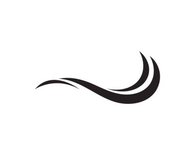 Wave logosu Illustrator vektör