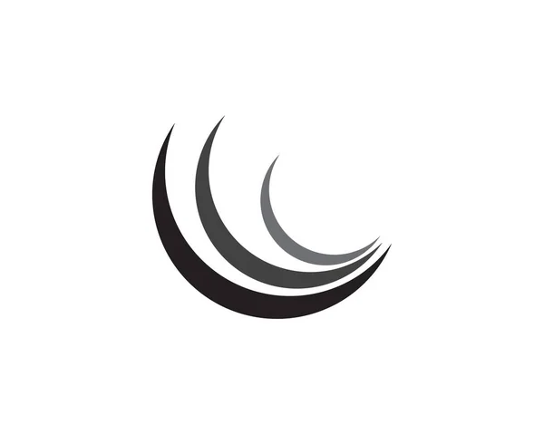 Ola Logo Ilustrador Vector — Vector de stock