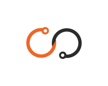 sonsuz logo ve sembol şablon vektörü