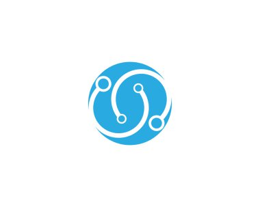 devre teknoloji vektör logosu