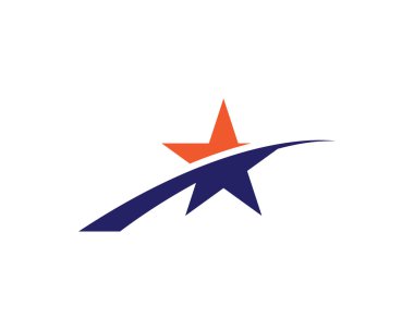 Yıldız Logo Şablonu vektörü