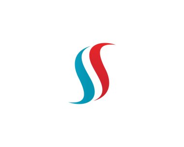 S logo vektör şablonu