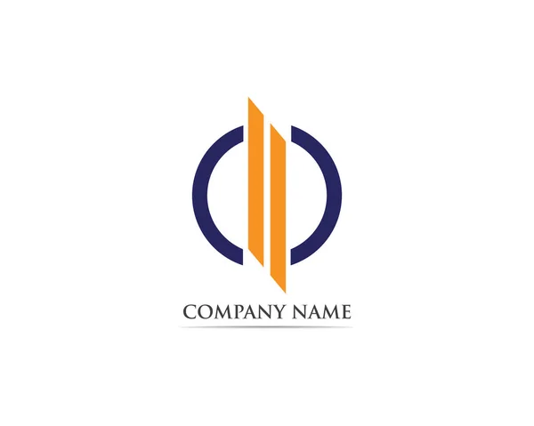 Logo Sembolleri Vektör Kavramı Illustratio Finanse — Stok Vektör