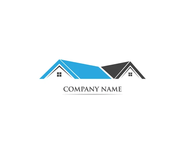 Home Logo Vektorvorlage — Stockvektor