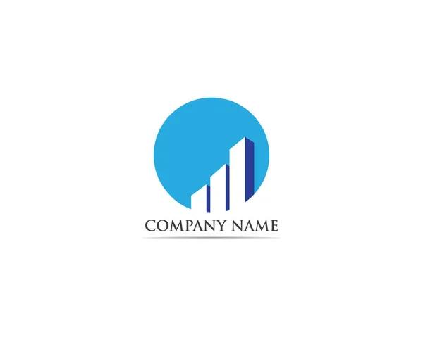 Finance Logo Symboles Vectoriel Concept Illustratio — Image vectorielle