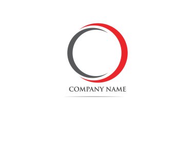 C Logo Şablonu Tasarım Vektörü