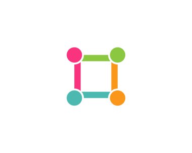 Topluluk insanları grubu logosu 