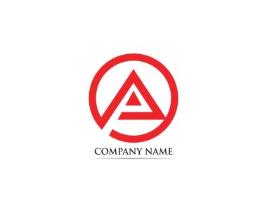 Bir Harf Logo İş Şablonu Vektörü 