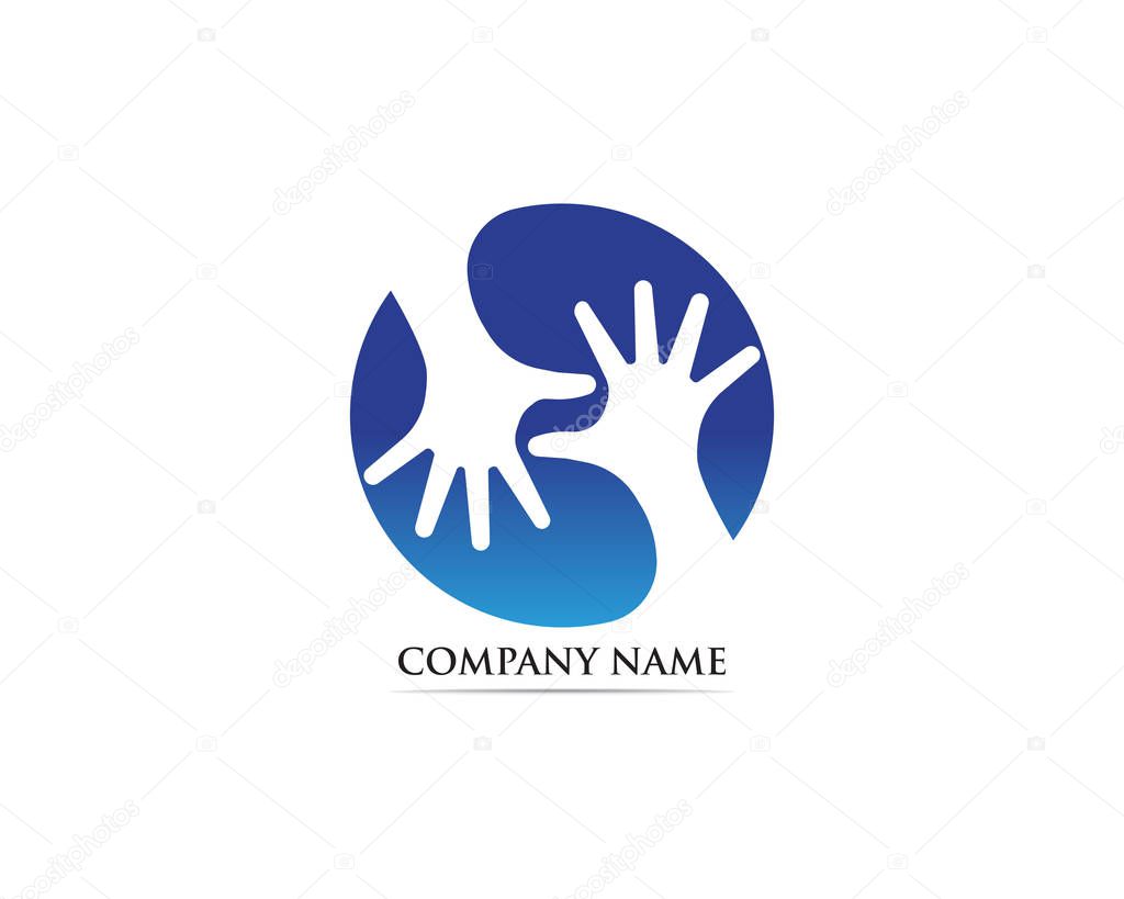 Hand care adoption logo