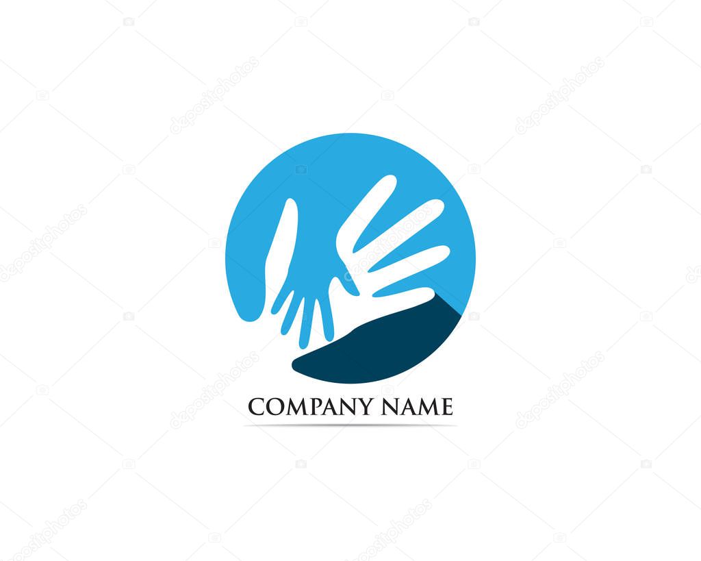 Hand care adoption logo