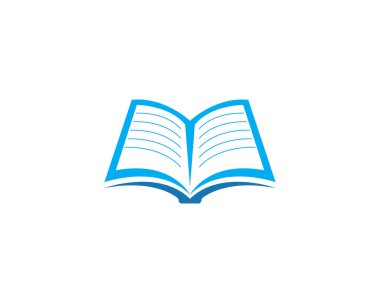 Eğitim kitabı Logo Şablonu vektör çizimi tasarımı