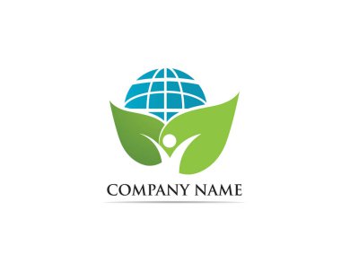 Yeşil logo vektör git