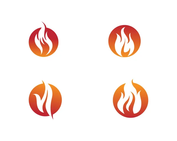 Логотип Огненного Вектора — стоковый вектор