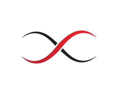 Infinity logo ve sembol kalıp simgeler vectorinfinity logo ve sembol şablon simgeler vektör