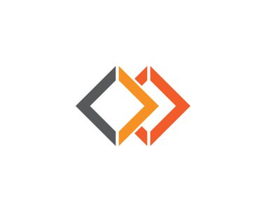 logo ve sembolleri vektör kavramı illustratio finanse