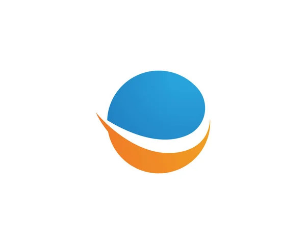 Fale Logo Plaży Symboli Szablon Ikony — Wektor stockowy