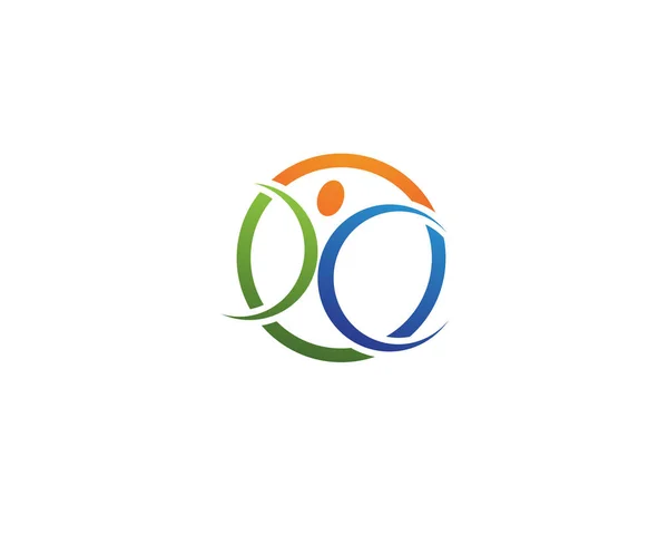 Leadership people logo vector