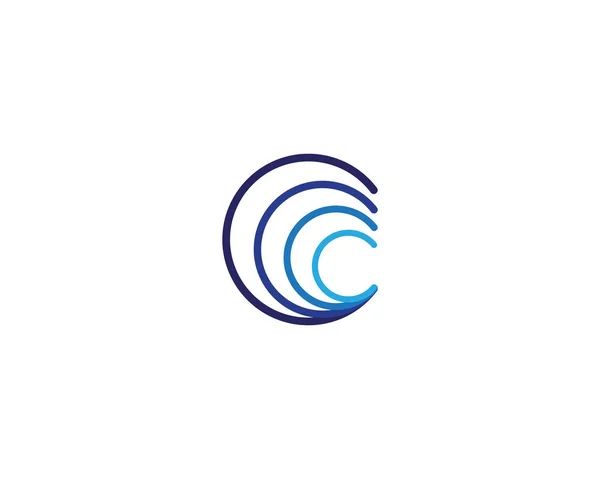 Cerchio Logo Simboli Vettoriale — Vettoriale Stock