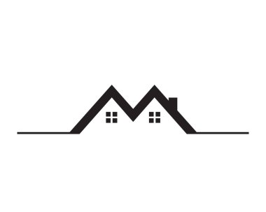 özellik ev ve ev logo şablonu vecto