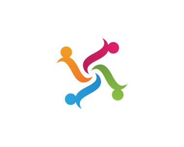 Topluluk Birlik takım logo vektör