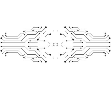 Devre illüstrasyon tasarlamak vektör