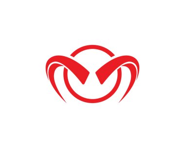 Şeytan boynuzu vektör simge tasarlamak 