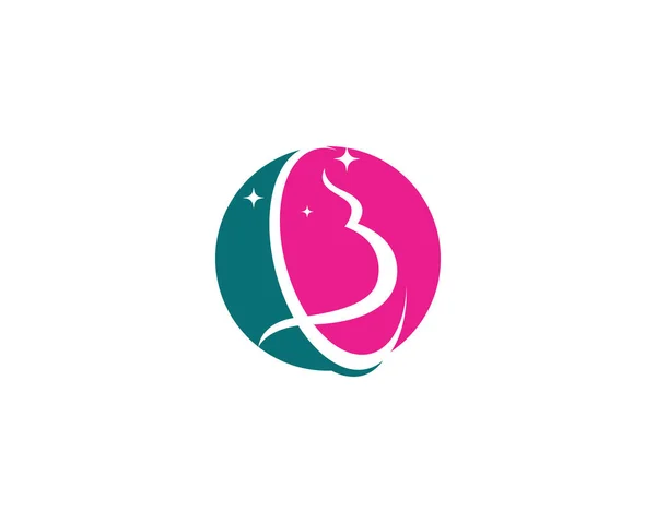 Hamile Logo Şablonu Vektör Resimleme Tasarımı — Stok Vektör