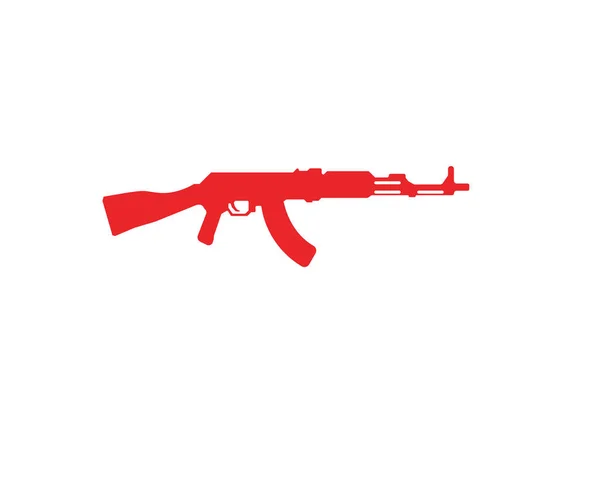 Gun Wektor Symbol Szablon — Wektor stockowy