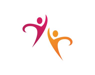 toplum bakım Logo şablonu vektör ICO