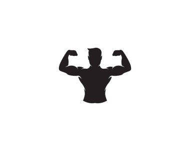 Fitness Logo tasarım - vektör