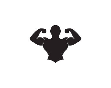 Fitness Logo tasarım - vektör