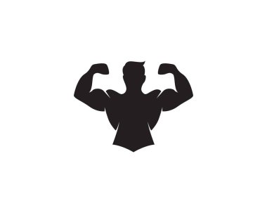 Fitness Logo tasarım - vektör