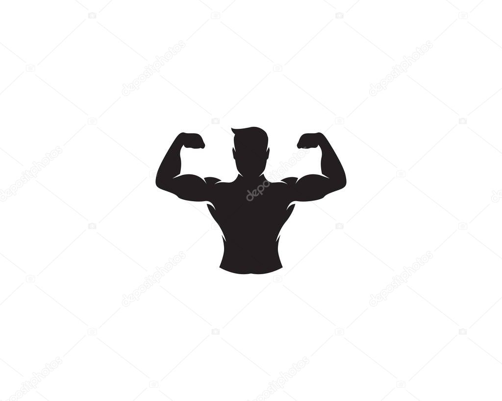 Fitness Logo Design - Vector
