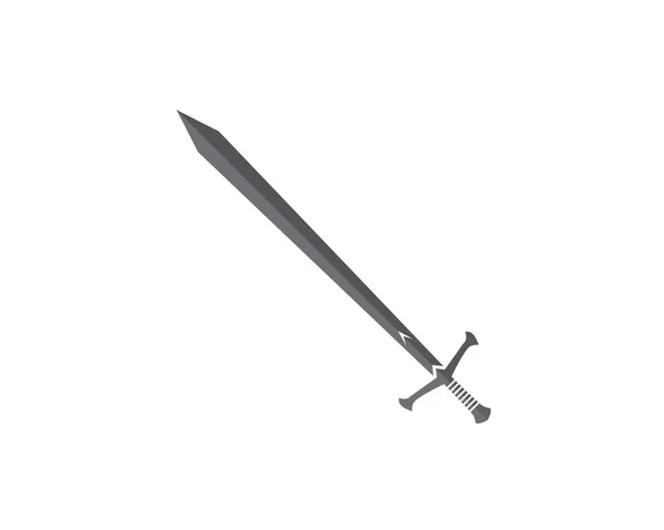 Ilustração Logotipo Vetor Espada —  Vetores de Stock