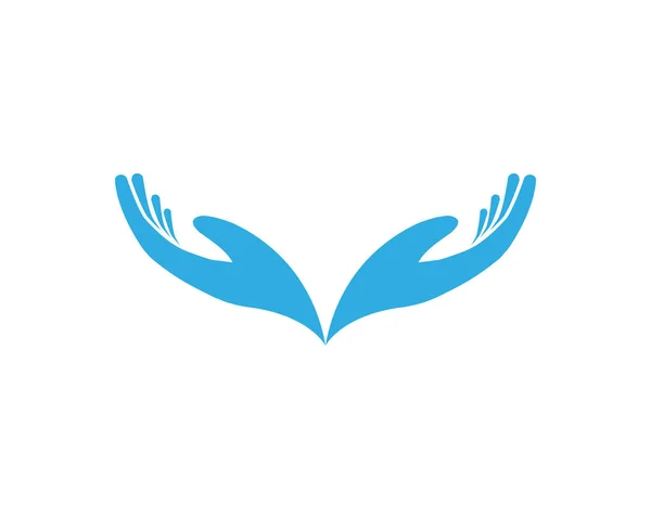 El bakım logosu ve semboller şablon simgesi