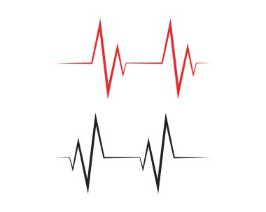 Darbe satır halat vektör şablonu - vektör