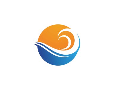 Güneş logosu ve sembolleri yıldız simgesi ağ taşıyıcısı -