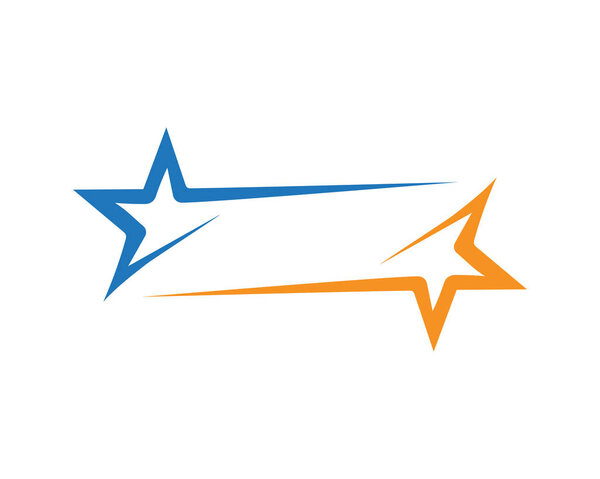 Иллюстрация вектора иконки шаблона Star Logo