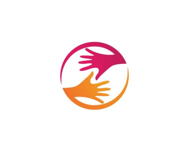 Elini sıkmak sembolü logo ve sembolü
