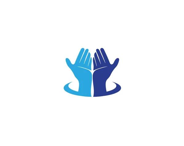 Hand Care Logo Template vector icon Business - Vecto