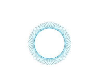 Dalga hat illüstrasyon vektör 