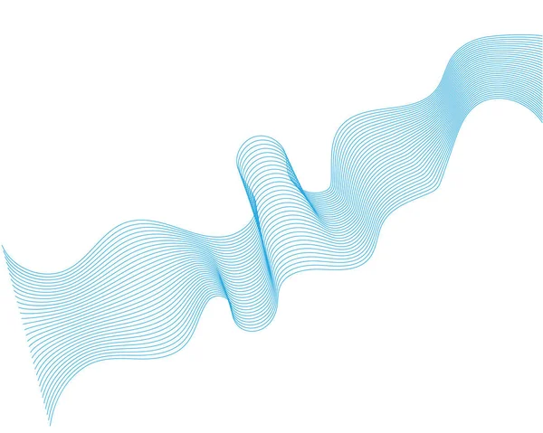 Вектор Ілюстрації Хвильової Лінії — стоковий вектор