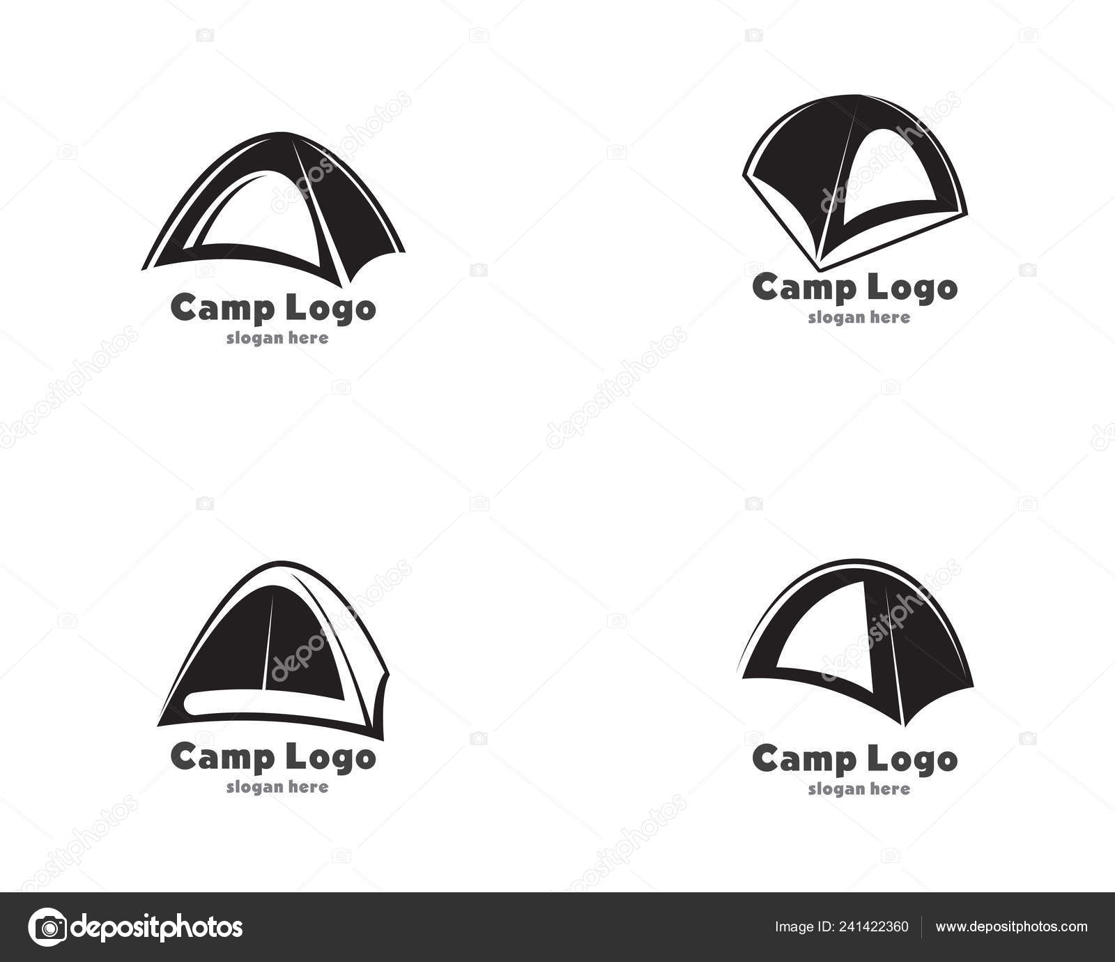 Logo tenda Immagini Vettoriali Stock | Depositphotos
