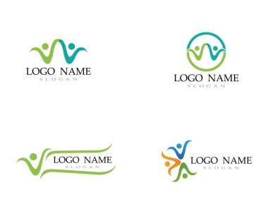 Evlat Edinme ve Toplum Bakımı Logosu vektör ico