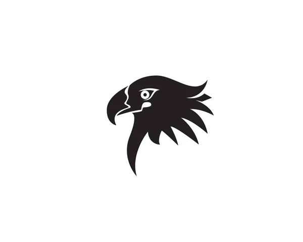 Логотип Символ Орел Голови Птаха — стоковий вектор