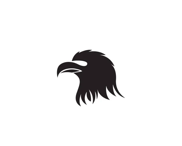 Logo Symbole Oiseau Tête Aigle — Image vectorielle