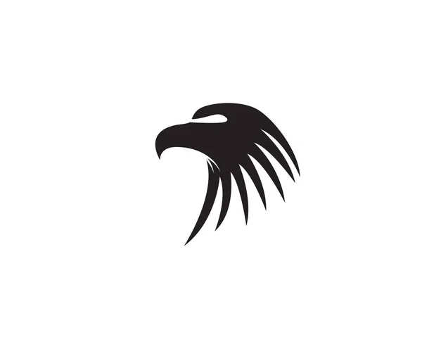 Aguila Cabeza Pájaro Logotipo Símbolo — Archivo Imágenes Vectoriales