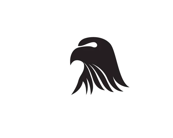 Adler Kopf Vogel Logo Und Symbol — Stockvektor